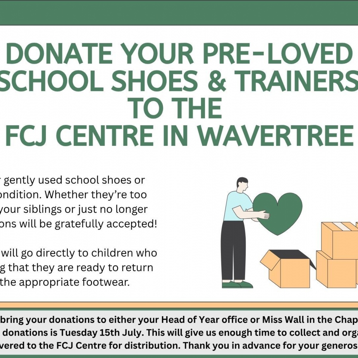 Bellerive FCJ Catholic College - Pre-Loved Donations
